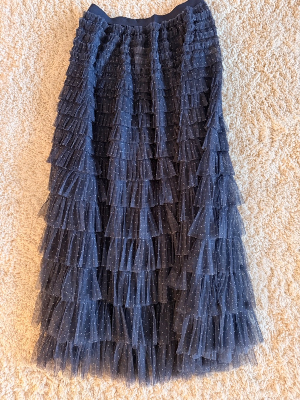 Free people return of the ruffle skirt size medium new - Picture 3 of 4